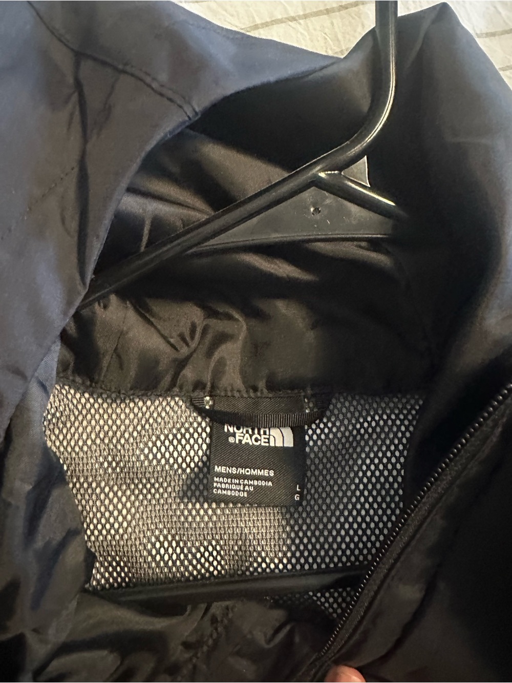 The North Face Men’s Black Performance Jacket with Mesh Lining